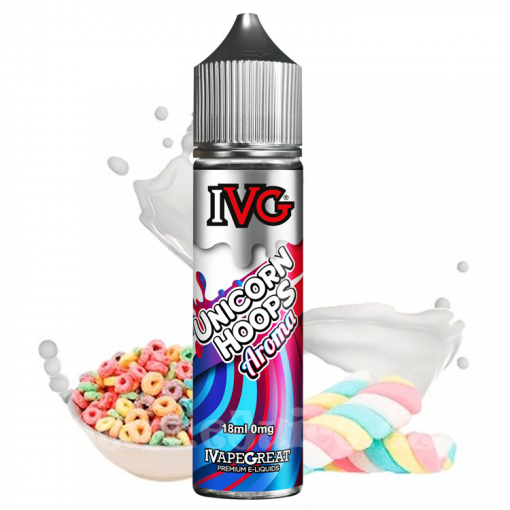 Příchuť IVG S&V: Unicorn Hoops / Cereálie s marshmallow 18ml