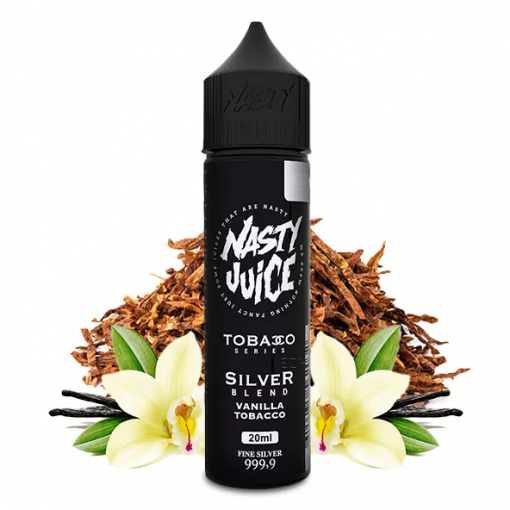 Příchuť Nasty Juice SNV - Silver Blend 20ml