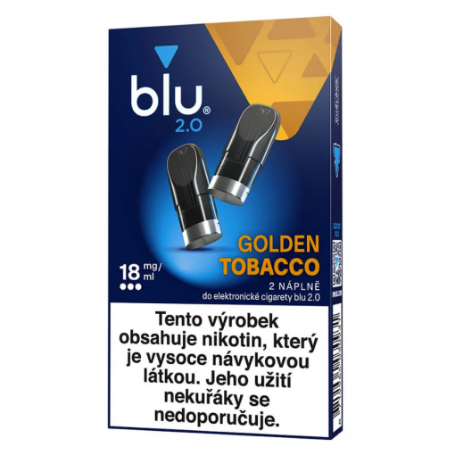 My Blu 2.0 náplň Golden Tobacco 18mg/ml