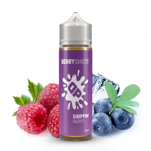 Příchuť SNV Drippin Party - Berryshot / Kyselé Maliny A Sladké Borůvky 20ml