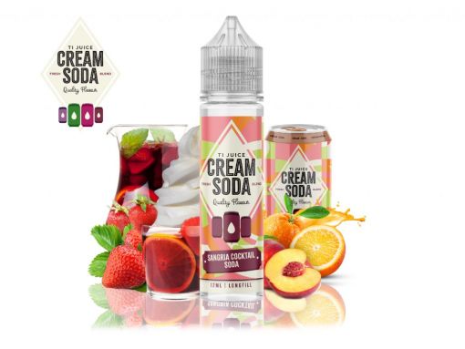 Příchuť Cream Sodas Shake and Vape Sangria Cocktail Soda 12ml