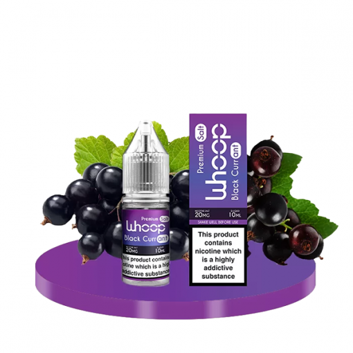 Nikotinová sůl Whoop - Blackcurrant 10ml - 20mg