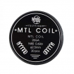 Yachtvape předmotané spirálky - MTL Coil NI80 - 0,6 ohm 20ks