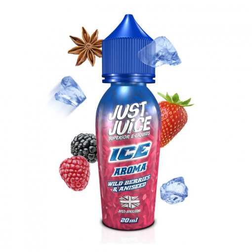 Příchuť Just Juice ICE Wild Berries and Aniseed / Ledové lesní ovoce s anýzem 20ml