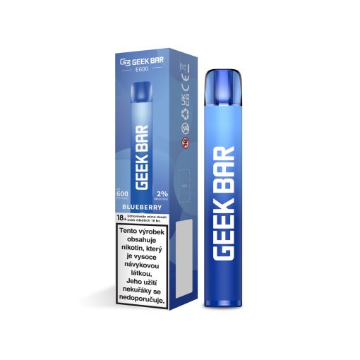 GEEK BAR E600 jednorázová ecigareta - Blueberry