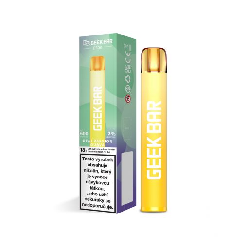 GEEK BAR E600 jednorázová ecigareta - Kiwi Passion Guava