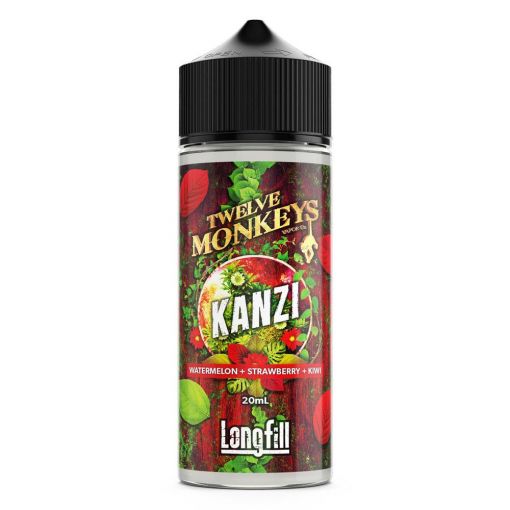 Příchuť Twelve Monkeys - Kanzi / Vodní meloun, jahoda a kiwi 20ml