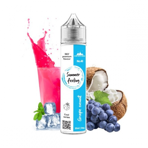 Příchuť Summer Feeling Grape Coconut 20ml SaV