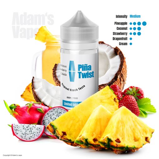 Příchuť Adams vape S&V: Piña Twist / Piňa Colada 20ml