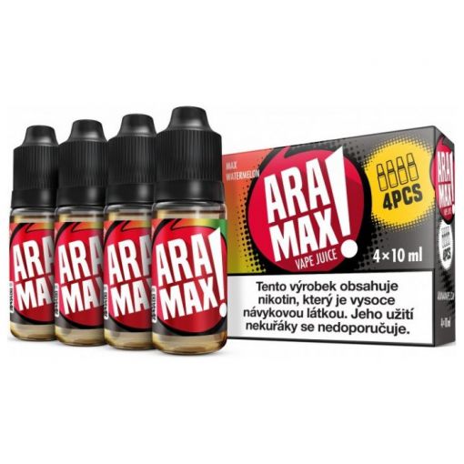 Meloun / Watermelon - Aramax liquid - 4x10ml