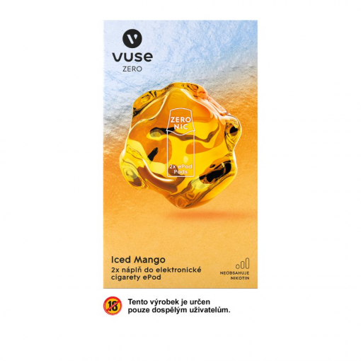 VUSE ePod náplň Iced Mango 2ml 0mg - 2ks