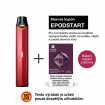 Elektronická cigareta VUSE ePod Červená + 2ks cartridge zdarma (info v popisku)