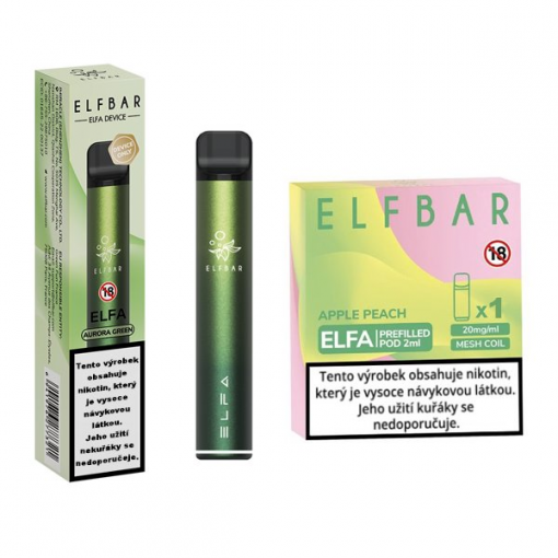 ELF BAR ELFA POD Starter Kit - Apple Peach