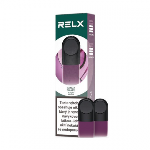 RELX Essential POD náplň Tangy Grape 18mg