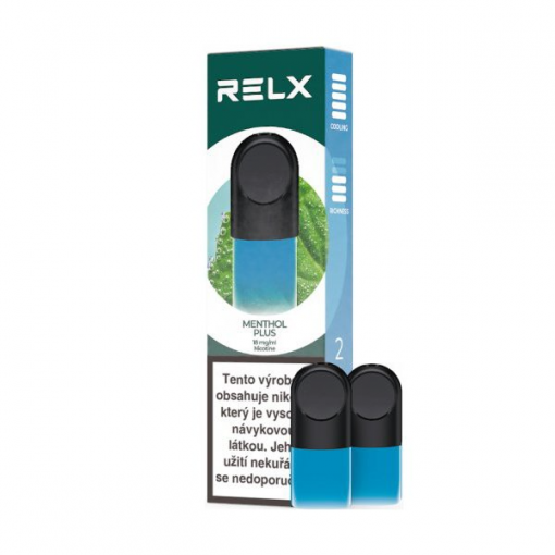 RELX Essential POD náplň Menthol Plus 18mg