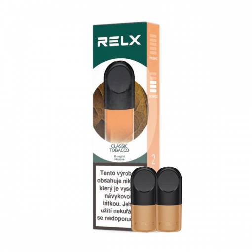 RELX Essential POD náplň Classic Tobacco 18mg