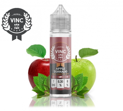 Příchuť VINC Apple Tornado Shake and Vape 12ml