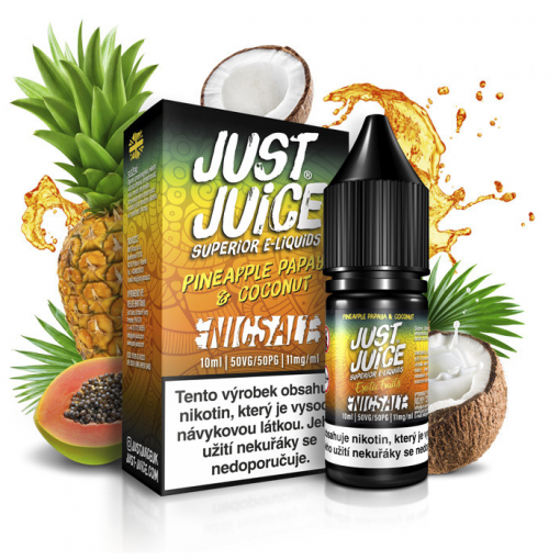 Nikotinová Sůl Just Juice Salt - Pineapple, Papaya & Coconut - 11mg/ml