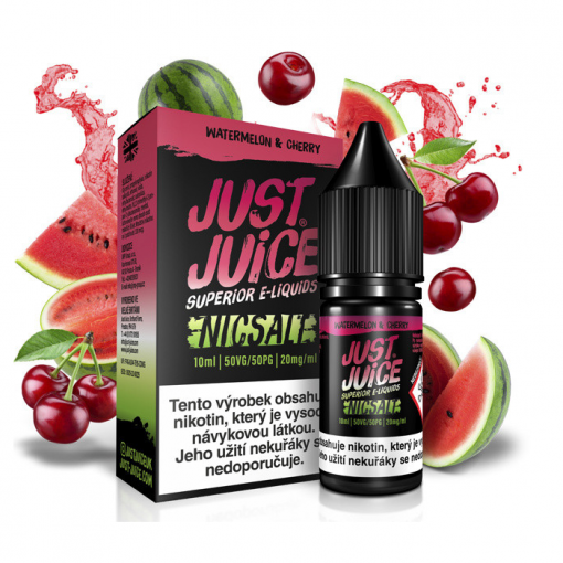 Nikotinová Sůl Just Juice Salt - Watermelon & Cherry - 20mg/ml