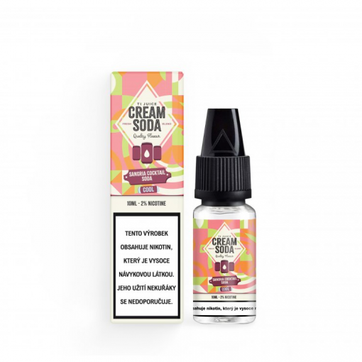 Nikotinová Sůl TI Juice Cream Soda - Sangria Cocktail 10ml - 20mg