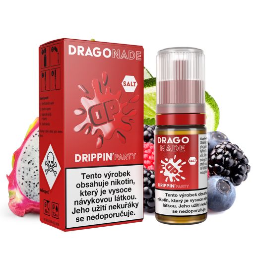 Nikotinová Sůl Drippin Salt Party - Dragonade / Dračí ovoce 10ml