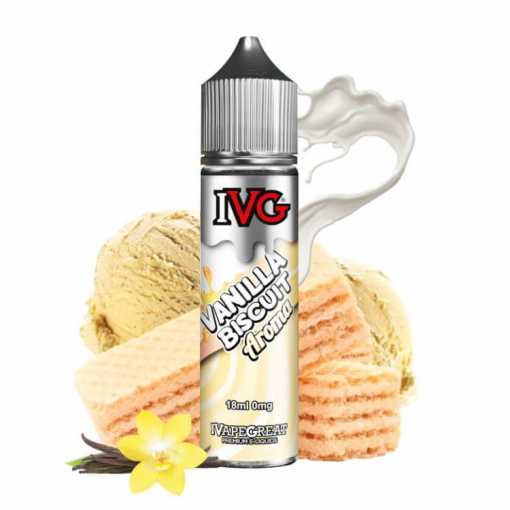 Příchuť IVG S&V: Vanilla Biscuit / Vanilková sušenka 18ml