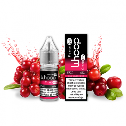 Nikotinová sůl Whoop - Cranberry 10ml - 20mg