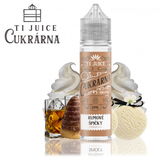 Příchuť TI Juice Cukrárna Rumové špičky SnV 10ml