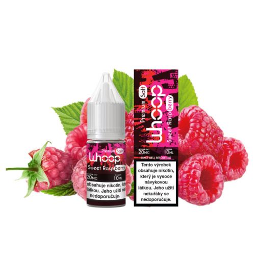 Nikotinová sůl Whoop - Sweet Raspberry 10ml - 20mg