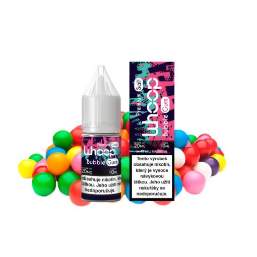 Nikotinová sůl Whoop - Bubble Gum 10ml - 20mg