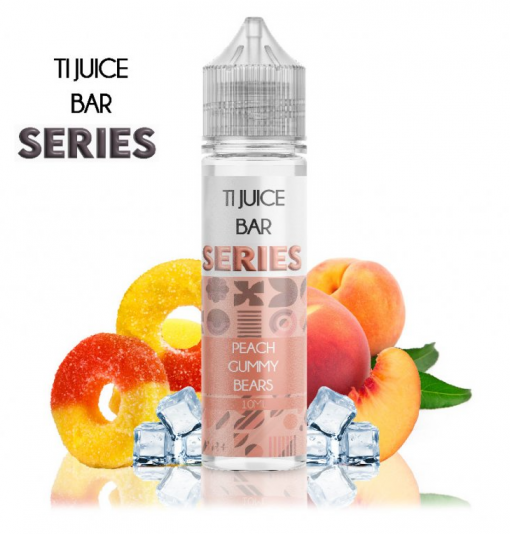Příchuť TI Juice Bar Series - Peach Gummy Bears SnV 10ml