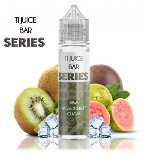 Příchuť TI Juice Bar Series - Kiwi Passionfruit Guava SnV 10ml