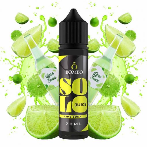 Příchuť SNV Bombo - Solo Juice - Lime Soda 20ml