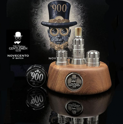 The Vaping Gentlemen Club - 900 BF RDA - Stříbrná