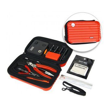 PilotVape Sada nástrojů pro DIY DIY Tool Kit V3 Červená