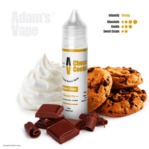 Příchuť Adams vape S&V: Choco Cookie / Čokoládové sušenky 12ml