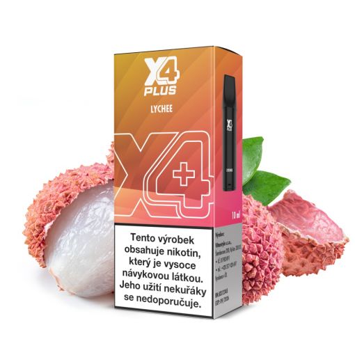 Přednaplněný Pod X4 Plus - Liči / Lychee - 20mg - Kolek Q