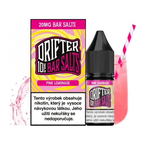 Nikotinová sůl Drifter Bar Salts Pink Lemonade 10ml - 20mg