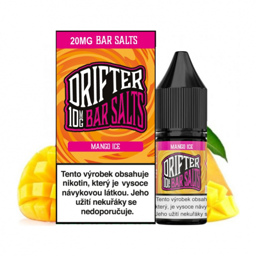 Nikotinová sůl Drifter Bar Salts Mango Ice 10ml - 20mg