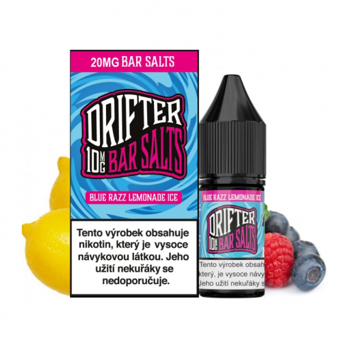 Nikotinová sůl Drifter Bar Salts Blue Razz Lemonade Ice 10ml