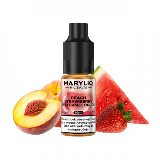 Nikotinová Sůl Lost Mary MARYLIQ Peach Strawberry Watermelon Ice 10ml