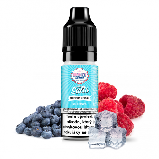 Nikotinová Sůl Dinner Lady Blueberry Menthol 10ml