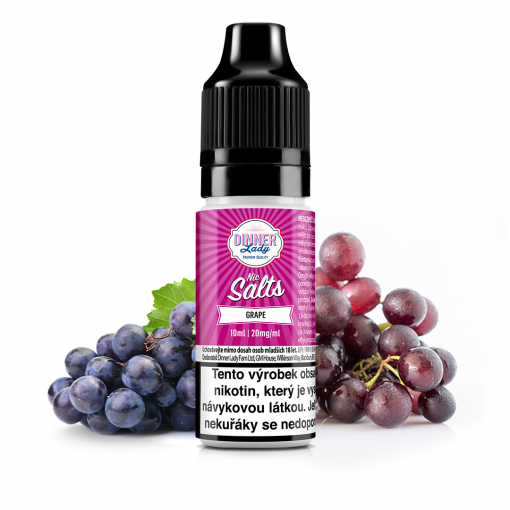 Nikotinová Sůl Dinner Lady Grape 10ml