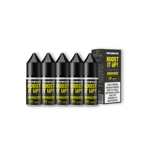 Infamous Booster DL 70/30 - 20mg - 5x10ml - 5ks