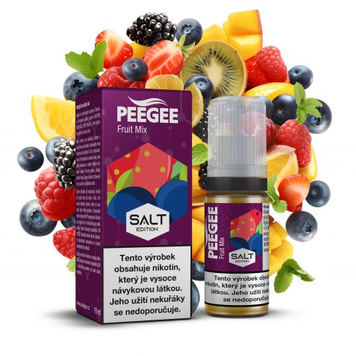 PEEGEE Salt - Ovocná směs / Fruit Mix 10ml