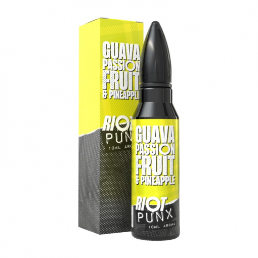 Příchuť Riot Squad - PUNX - Guava, marakuja a ananas 10ml SnV - Kolek Q