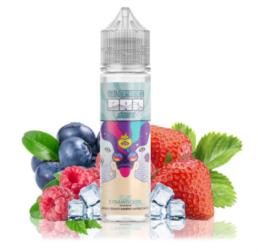 Příchuť TI Juice Bar Series - Blue Strawberry Raspberry SnV 10ml