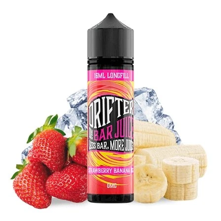 Příchuť Drifter Bar Juice - Strawberry Banana Ice SnV 16ml
