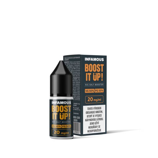 Infamous Booster NicSalt MTL 50/50 - 20mg 10ml