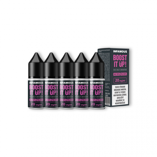 Infamous Booster NicSalt DL 70/30 - 20mg - 5x10ml - 5ks